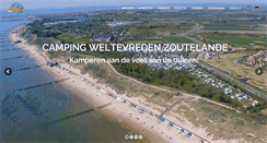 Desktop Screenshot of campingweltevreden.nl